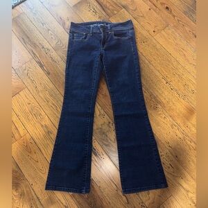Y2K American Eagle Outfitters Women’s  Dark Blue Women's Original Boot Jeans Sz8